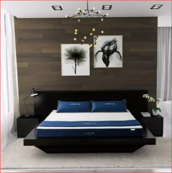 Nệm Cao Su Thiên Nhiên Liên Á La Dome Blue