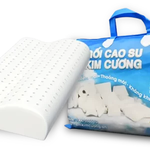 Gối Cao Su Lượn Sóng Kim Cương